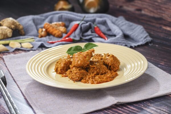 Rendang mutton 1